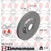 Zimmermann Brake Disc - Sport/Coated, 100124252 100124252